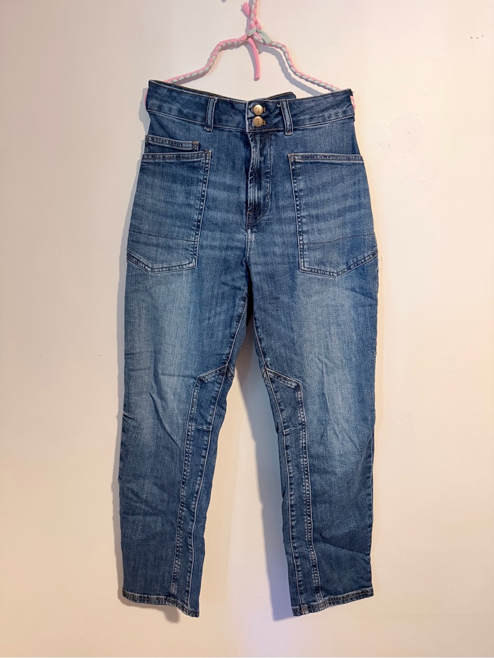 Pilcro Wanderer Mid Rise Relaxed Jeans